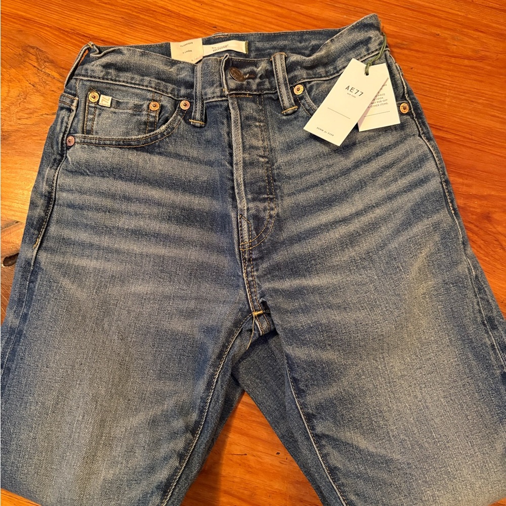 American Eagle Outfitters Men's Classic  Selvedge Jeans - Classic Blue